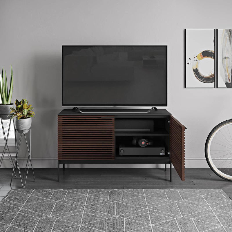 BDI Corridor SV TV Stand with Cable Management BDICORR7128CHOC IMAGE 7