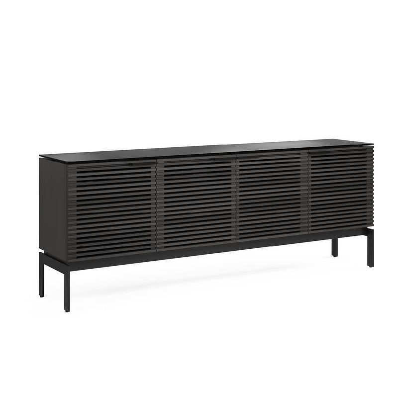 BDI Corridor SV TV Stand with Cable Management BDICORR7129CHAR IMAGE 2
