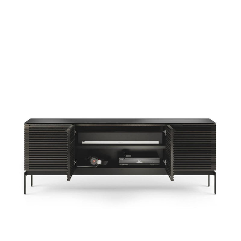 BDI Corridor SV TV Stand with Cable Management BDICORR7129CHAR IMAGE 3