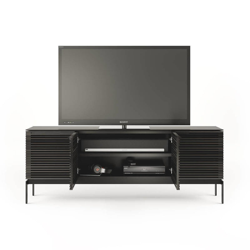 BDI Corridor SV TV Stand with Cable Management BDICORR7129CHAR IMAGE 6