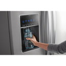  Whirlpool 36-inch, 26.8 cu. ft. Freestanding French 3-Door Refrigerator Water and Ice Dispensing System WRF757SDHZ IMAGE 10