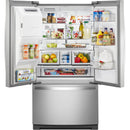  Whirlpool 36-inch, 26.8 cu. ft. Freestanding French 3-Door Refrigerator Water and Ice Dispensing System WRF757SDHZ IMAGE 3