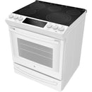  GE Profile 30-inch Slide-In Electric Range PCS940DMWW IMAGE 5