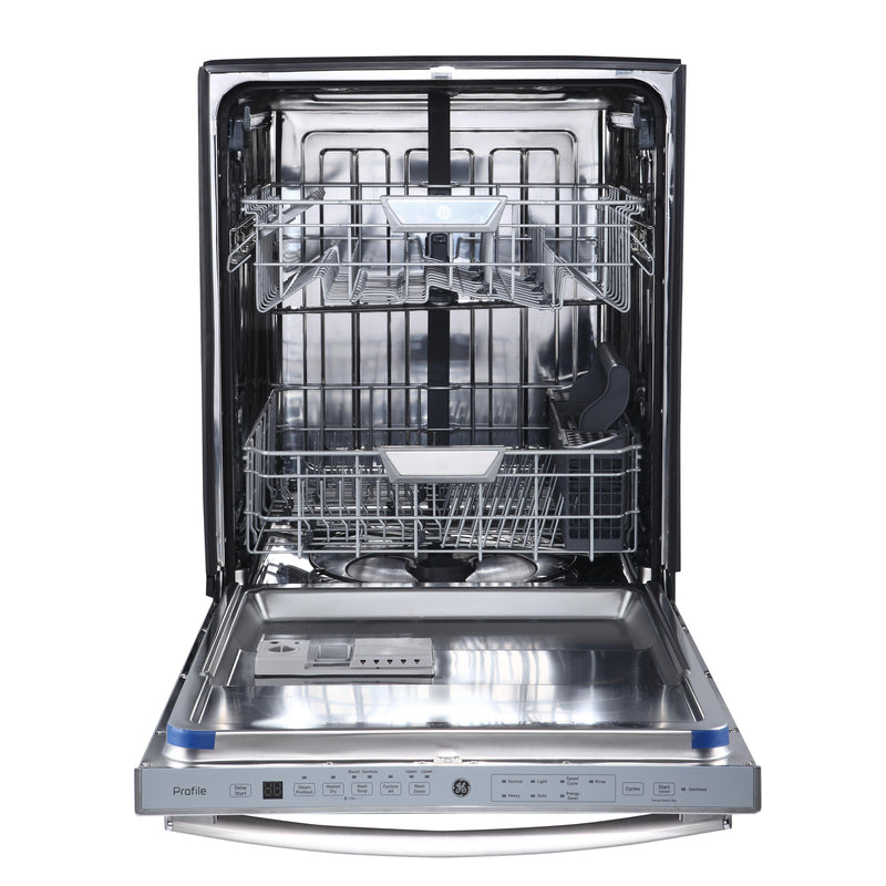 GE Profile 24 inch Built-In Dishwasher with a stainless steel tub PBT650SGLWW IMAGE 2
