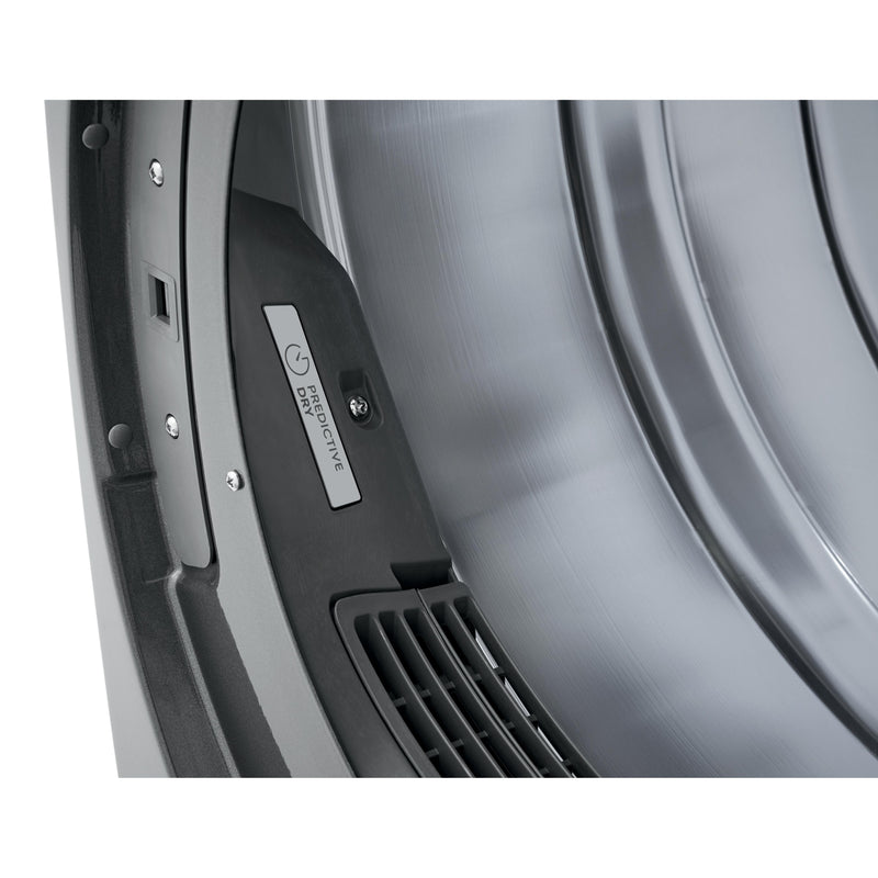 Electrolux 8.0 cu.ft. Electric Dryer with  Perfect Steam™ EFMC627UIW IMAGE 3