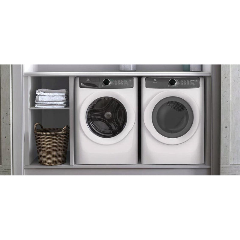 Electrolux 8.0 cu.ft. Front Load Electric Dryer with Perfect Steam™ EFMC427UIW IMAGE 2