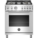  Bertazzoni 30-inch Freestanding Gas Range with Convection PROF304GASXT IMAGE 1