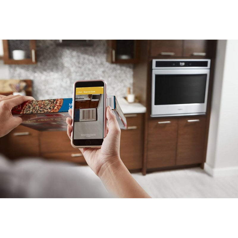 Whirlpool 27-inch, 4.3 cu.ft. Built-in Single Wall Oven with WiFi Connect WOS51EC7HW IMAGE 4