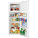  Danby 22-inch, 7.3 cu.ft. Top Freezer Refrigerator DPF073C2WDB IMAGE 4