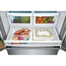  Frigidaire Professional 36-inch, 27.8 cu.ft. Freestanding French 3-Door Refrigerator with External Water and Ice Dispensing System FPBS2778UF IMAGE 10