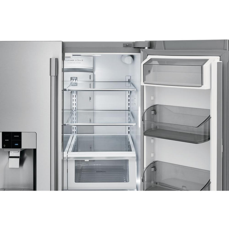  Frigidaire Professional 36-inch, 27.8 cu.ft. Freestanding French 3-Door Refrigerator with External Water and Ice Dispensing System FPBS2778UF IMAGE 15