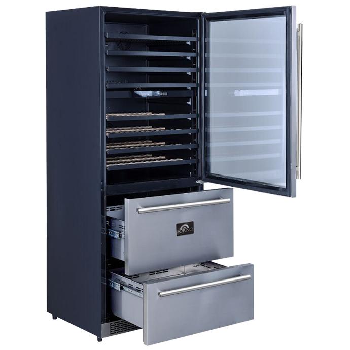 Forno 300-Bottle Freestanding Wine Cooler FWCDR6661-30S IMAGE 2