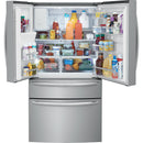  Frigidaire Gallery 36-inch, 21.8 cu.ft. Counter-Depth French 4-Door Refrigerator FG4H2272UF IMAGE 7