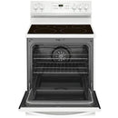  Frigidaire Gallery 30-inch Freestanding Electric Range with Steam Cleaning CGEF3036UW IMAGE 2