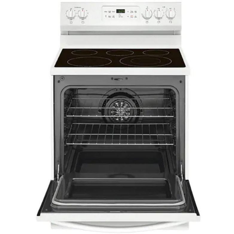 Frigidaire Gallery 30-inch Freestanding Electric Range with Steam Cleaning CGEF3036UW IMAGE 2