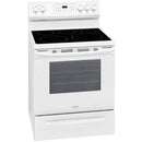  Frigidaire Gallery 30-inch Freestanding Electric Range with Steam Cleaning CGEF3036UW IMAGE 4
