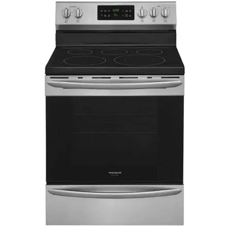 Frigidaire Gallery 30-inch Freestanding Electric Range with Steam Cleaning CGEF3036UF IMAGE 1