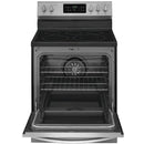  Frigidaire Gallery 30-inch Freestanding Electric Range with Steam Cleaning CGEF3036UF IMAGE 2