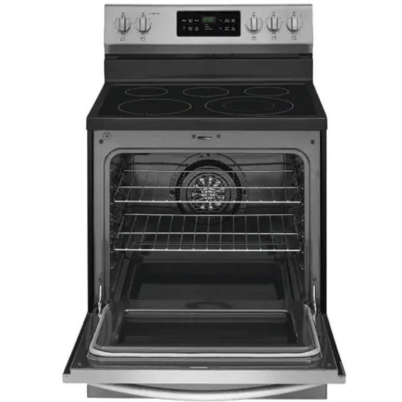 Frigidaire Gallery 30-inch Freestanding Electric Range with Steam Cleaning CGEF3036UF IMAGE 2