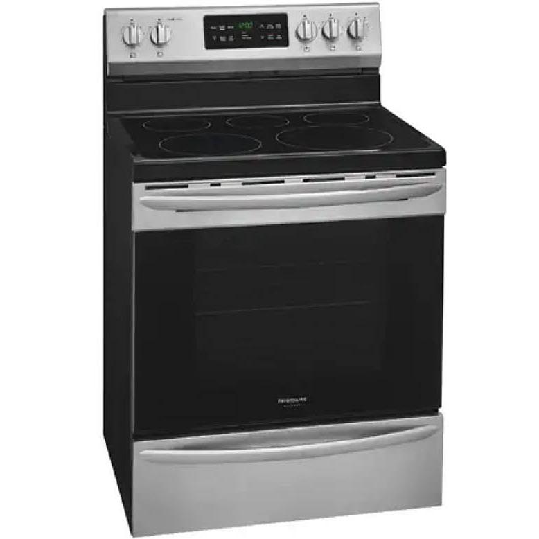 Frigidaire Gallery 30-inch Freestanding Electric Range with Steam Cleaning CGEF3036UF IMAGE 3
