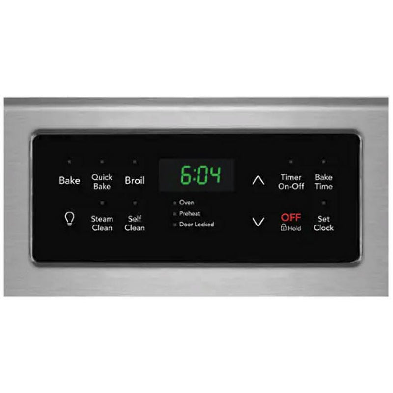 Frigidaire Gallery 30-inch Freestanding Electric Range with Steam Cleaning CGEF3036UF IMAGE 6