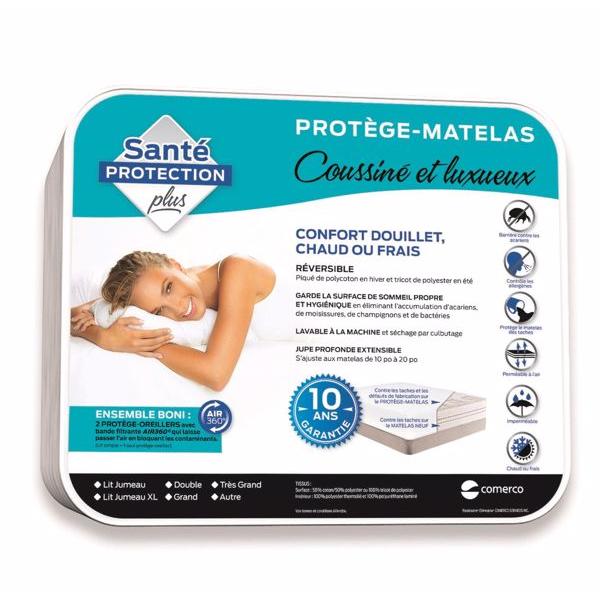 Comerco Mattress Protectors Twin 1145.70201 IMAGE 1