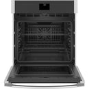  GE 27-inch, 4.3 cu. ft. Built-in Single Wall Oven JKS5000SNSS IMAGE 3