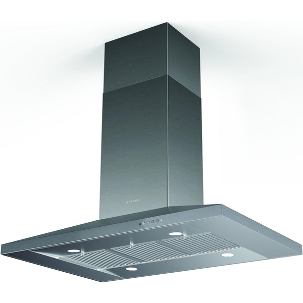 Faber 36-inch Dama Isola Series Island Hood DAMAIS36SSV IMAGE 1