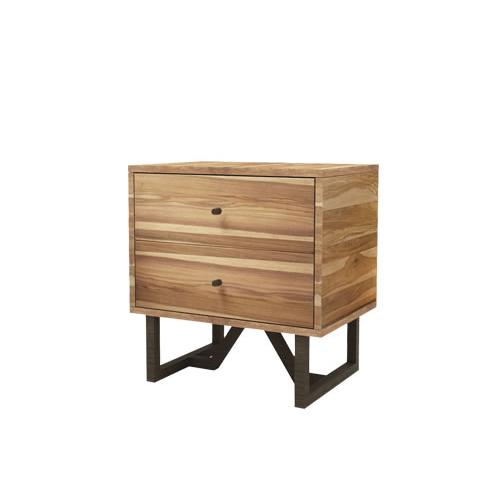Tuff Avenue Allegra 2-Drawer Nightstand 630180 IMAGE 1