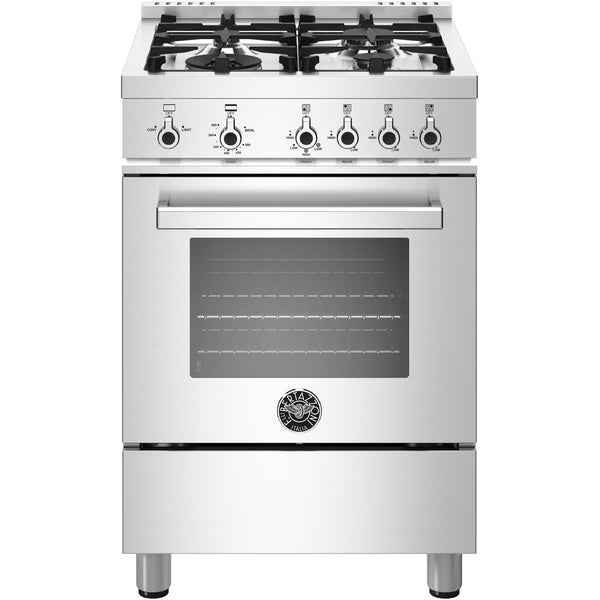 Bertazzoni 24-inch Freestanding Gas Range PROF244GASXE IMAGE 1