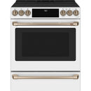 Café 30-inch Slide-in Induction Range with Warming Drawer CCHS900P4MW2 IMAGE 1