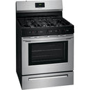  Frigidaire 30-inch Freestanding Gas Range with Even Baking Technology FCRG3052AS IMAGE 2