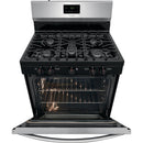  Frigidaire 30-inch Freestanding Gas Range with Even Baking Technology FCRG3052AS IMAGE 6