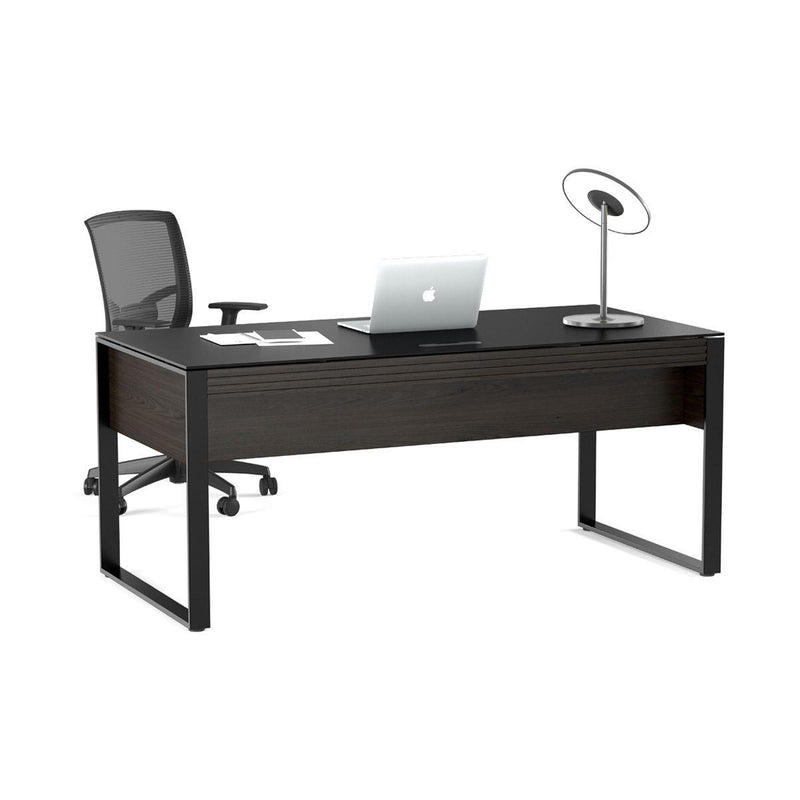 BDI Corridor 6521 Desk - Charcoal Stained Ash IMAGE 3