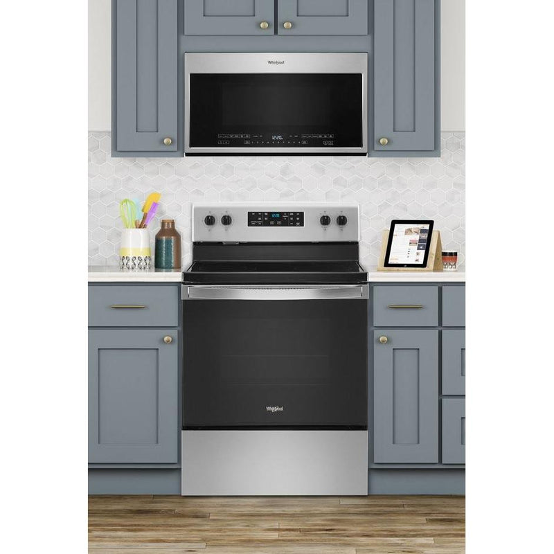 Whirlpool 30-inch, 2.1 cu.ft. Over-the-Range Microwave Oven with Steam Cooking YWMH54521JZ IMAGE 2