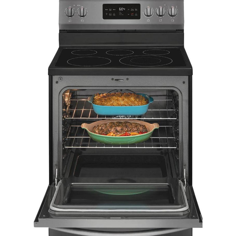 Frigidaire Gallery 30-inch Freestanding Electric Range with Even Baking Technology GCRE302CAD IMAGE 4