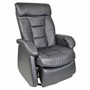 PEL International Neo 55 Swivel Glider Fabric and Leather Look Recliner 214855 IMAGE 1