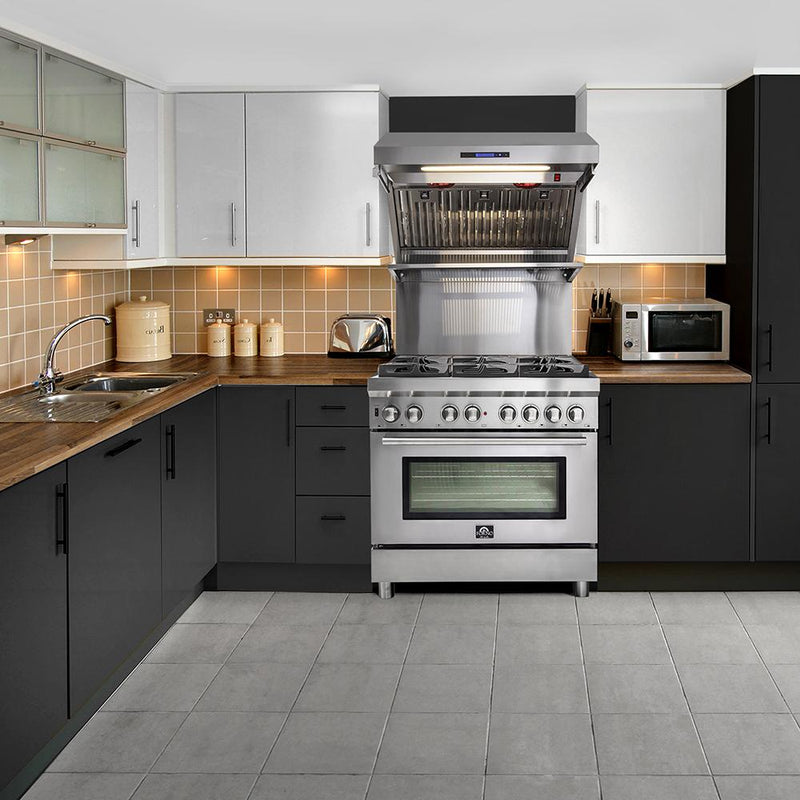 Forno 36-inch Freestanding Gas Range with 6 Burners FFSGS6239-36 IMAGE 20