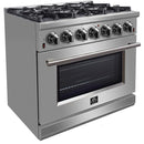 Forno 36-inch Freestanding Gas Range with 6 Burners FFSGS6239-36 IMAGE 9