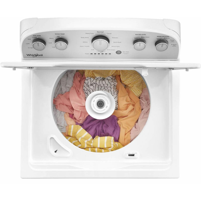 Whirlpool 4.8 cu. ft. Top Loading Washer with Agitator WTW5005KW IMAGE 3