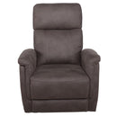 Goberce Swivel Rocker Fabric Recliner G6323FHERO007 IMAGE 2