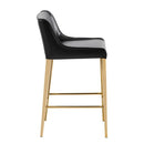 Sunpan Lawrence 101177 Counter Stool - Obsidian Black IMAGE 3