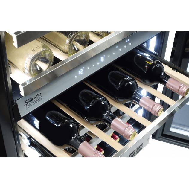  Silhouette Professional 51-Bottle Sonoma Series Wine Cellar with Digital Display SPRWC053D1SS IMAGE 3