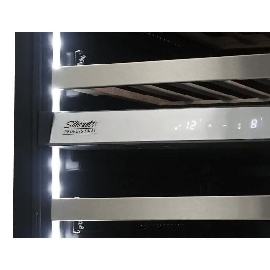  Silhouette Professional 51-Bottle Sonoma Series Wine Cellar with Digital Display SPRWC053D1SS IMAGE 5