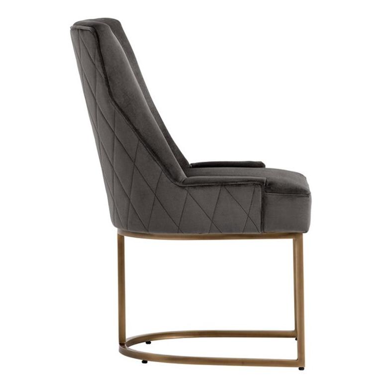 Sunpan Florence 102751 Dining Chair - Piccolo Pebble IMAGE 3