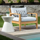 Sunpan Astley 78016 End Table - White IMAGE 3