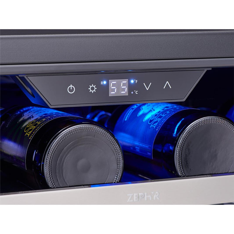 Zephyr 27-Bottle PRESRV™ Series Wine Cooler with PreciseTemp™ PRW15C01BG IMAGE 3