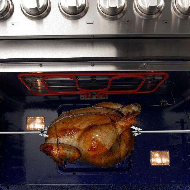 Forno Capriasca Alta Qualita 30-inch Freestanding Dual Fuel Range with Convection Technology FFSGS6187-30 IMAGE 14