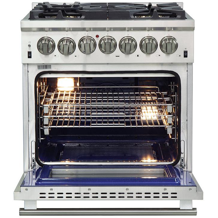 Forno Capriasca Alta Qualita 30-inch Freestanding Dual Fuel Range with Convection Technology FFSGS6187-30 IMAGE 2