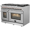 Forno 48-inch Freestanding Dual-Fuel Range with True Convection Technology FFSGS6125-48 IMAGE 2